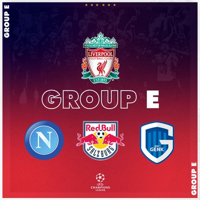 liverpool group champions league 2019